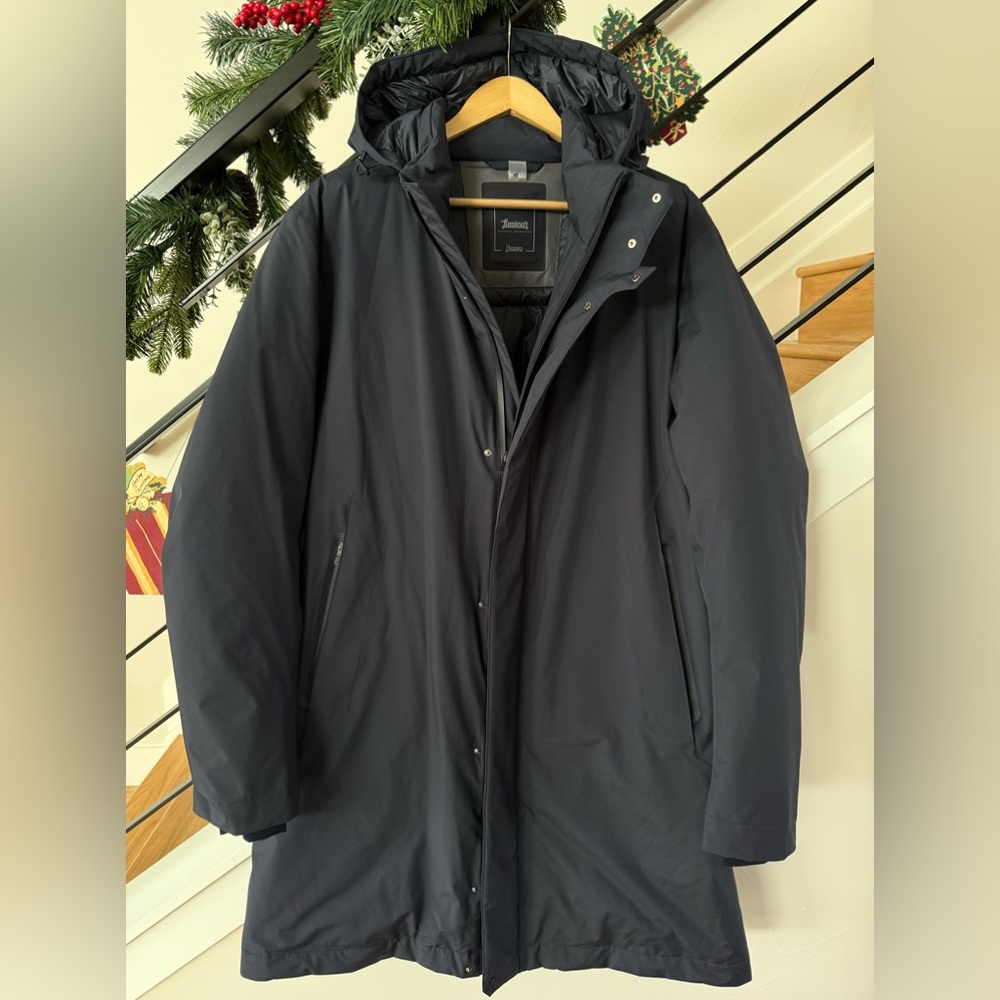 HERNO Men's Laminar Water-Resistant Car Coat